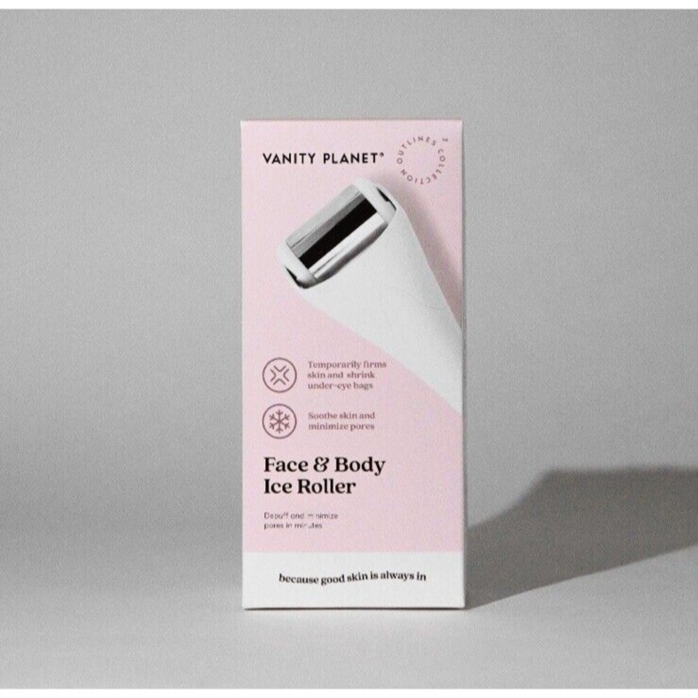 Vanity Planet Face & Body Ice Roller Depuff & Minimize Pores in Minutes Skincare